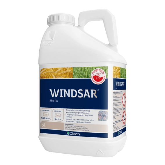 Windsar 250 EC (Trinexapac-Ethyl) 5L – Universal regulator for plant growth and development