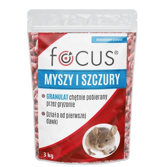 FOCUS Graanlokaas tegen muizen & ratten | 3kg