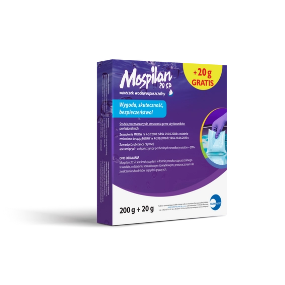 Mospilan 20 SP Sumi Agro - TUEUR D’INSECTES | 220g