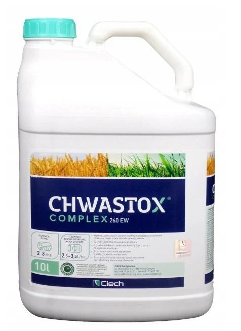 Chwastox 10L | Élimine 28 mauvaises herbes tenaces de votre pelouse ! 