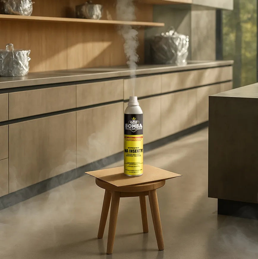 Bommennevel tegen kakkerlakken en Duitse kakkerlakken – Deltacaps FORTE beschermt tot 100 m³
