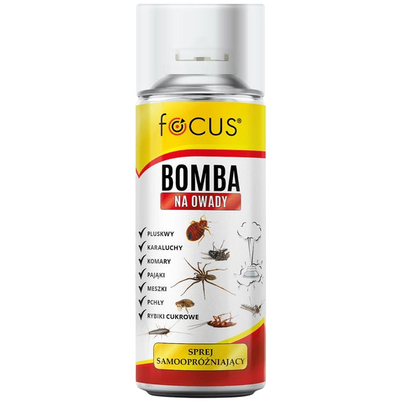 Focus Insect Bomb 400 ml – Self-Emptying Spray