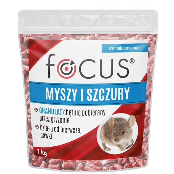 FOCUS Graanlokaas tegen muizen & ratten | 1kg