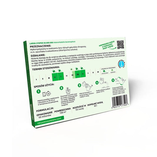 GRUBS AND VINE WEEVILS – spray with beneficial nematodes for 1000m²