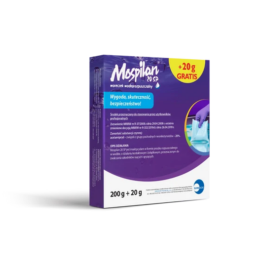 Mospilan 20 SP Sumi Agro - TUEUR D’INSECTES | 220g