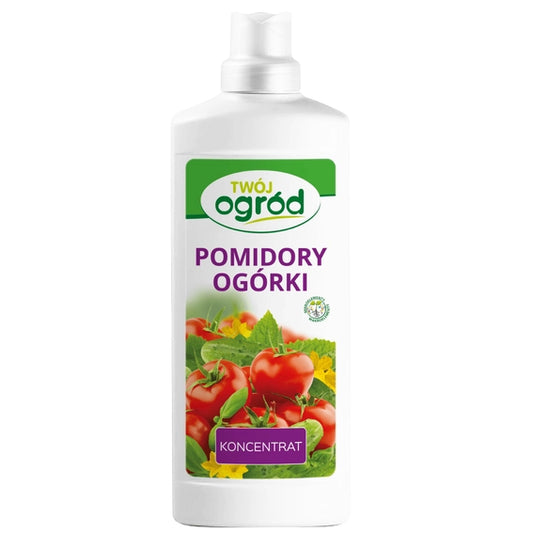 Flüssigdünger für Tomaten und Gurken 900 ml – Twój Ogród
