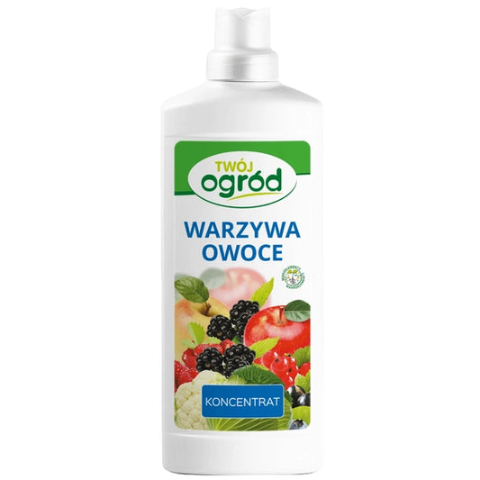 Flüssigdünger für Gemüse und Obst 900 ml – Twój Ogród