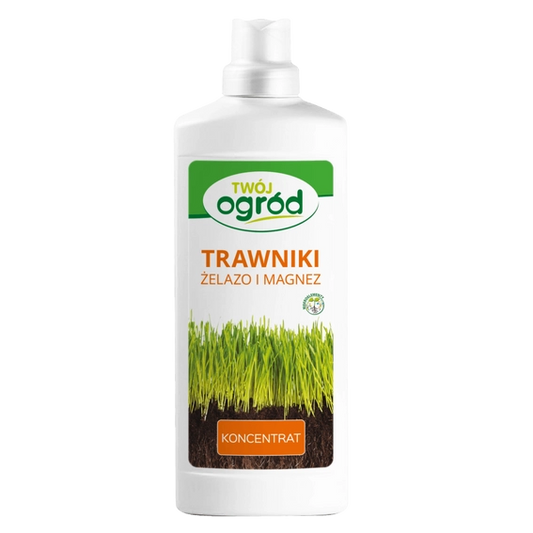 Flüssigdünger für Rasen – Eisen und Magnesium 900 ml Twój Ogród