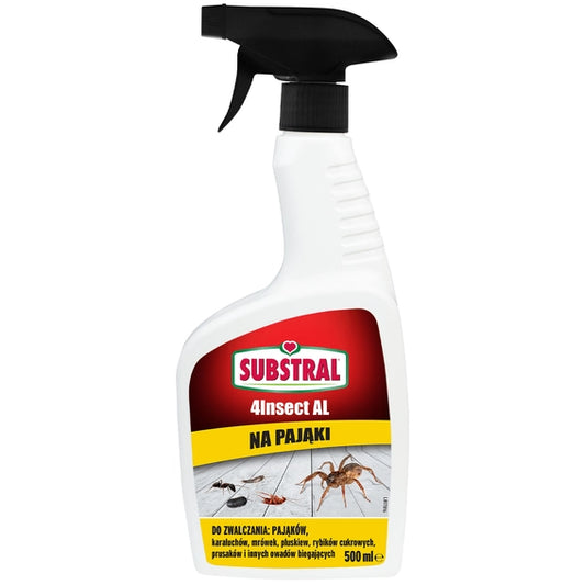 Substral Spray tegen Spinnen - Insecticide tegen spinnen en andere kruipende insecten
